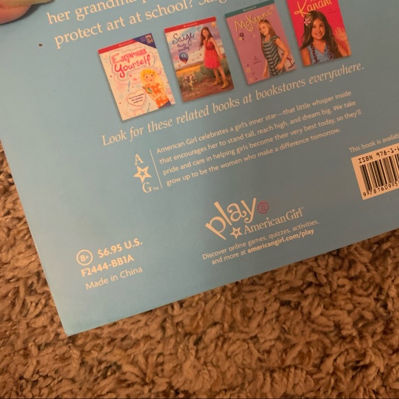 AMERICAN GIRL Saige 1 book - Picture 6 of 6